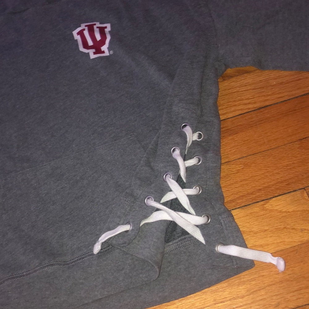 PINK! indiana hoosiers women’s hoodie
